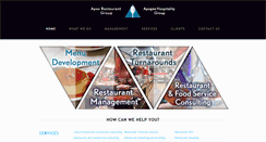 Desktop Screenshot of apexrestaurants.com